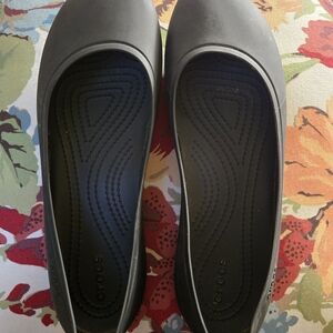 CROCS Women's Black Flats